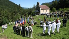 La garde des Chasseurs du 93e RAM se met en place