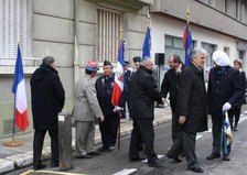 Remerciements aux porte-drapeaux